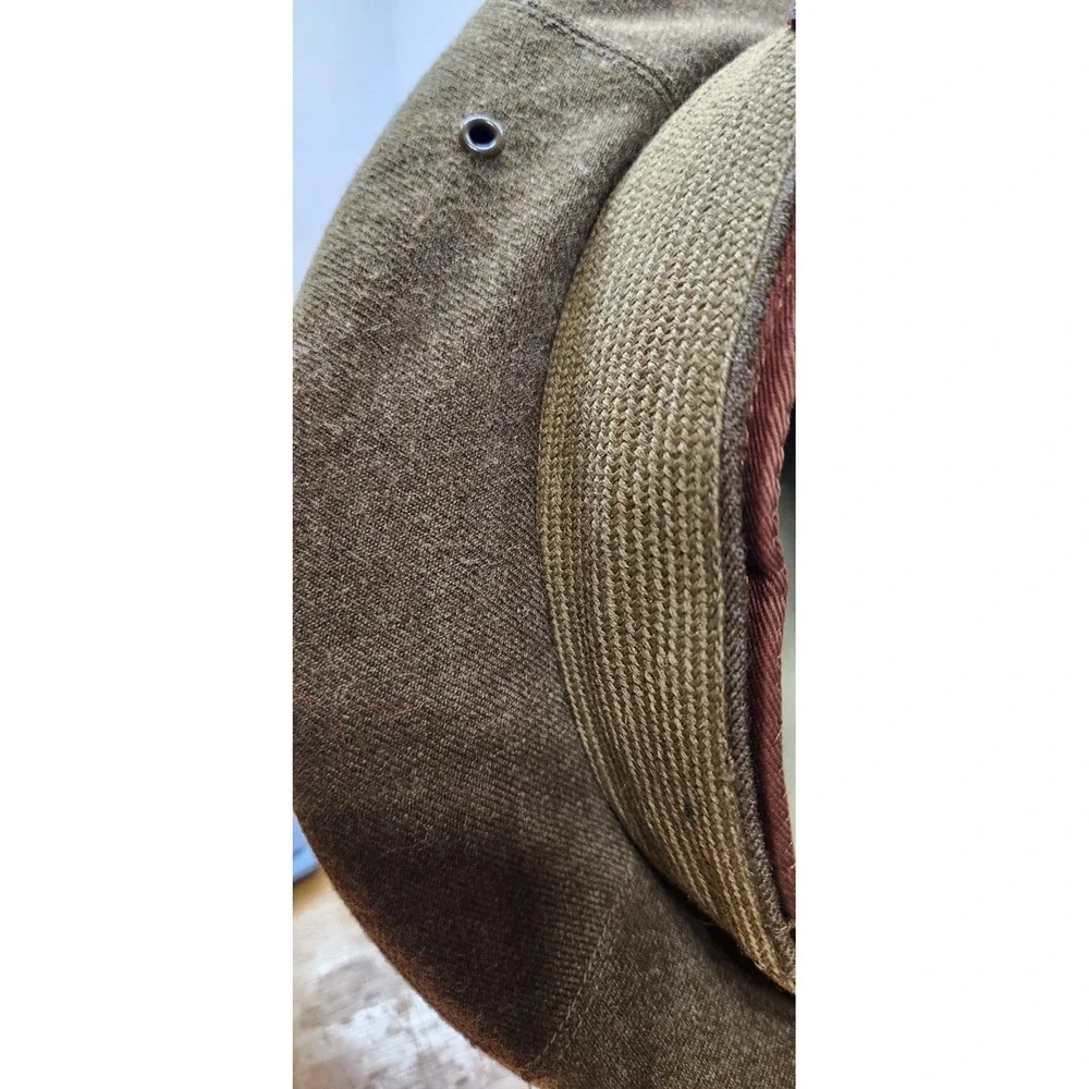Vintage WW2 era US Army Wool Visor Cap 6 7/8 Very Good Condition